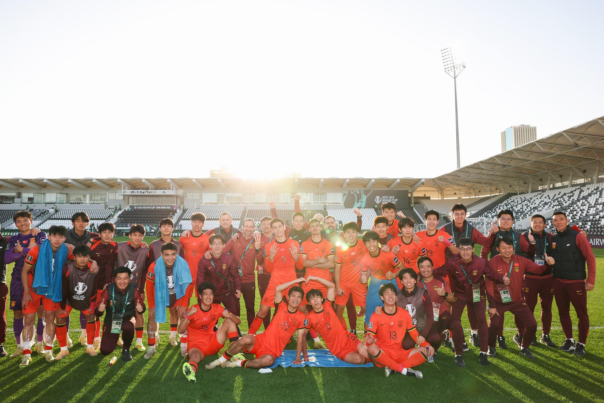 OPPO中国U23亚洲杯前瞻：头名之姿战泰国，U23国足渴望越过山丘